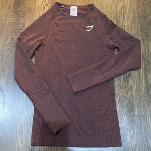 Gymshark fitted long sleeve shirt